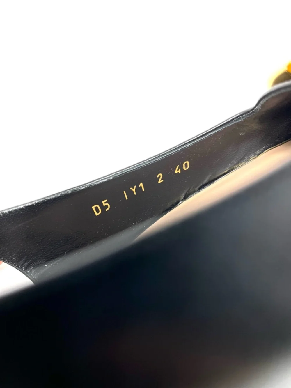 NEW NWT Valentino Garavani Black VLogo Slingback Ballerina Pointed Toe Flats 40 - Picture 9 of 11